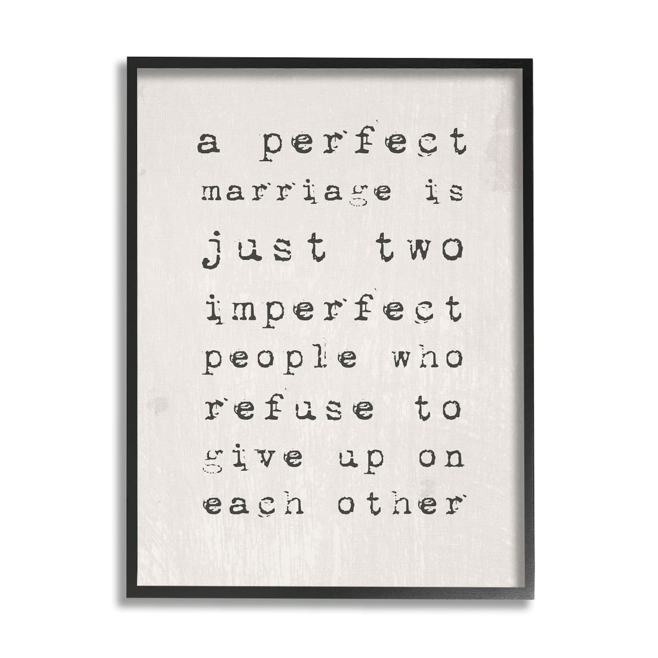 Stupell Industries A Perfect Marriage Framed Wall Art